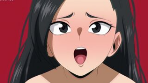 Momos AV Debut?H-Lab? - My Hero Academia animation on Crohasit